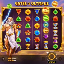 Spinline - Gates of Olympus Slot - Høj RTP